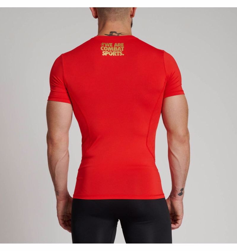 LEONE DNA RASHGUARD - RED